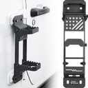 JOYTUTUS Door Hinge Foot Step for 2007-2025 Wrangler JK JL & Gladiator JT, Anti-Slip Folding Foot Pedal, 1 Pack