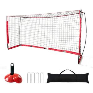 12X6FT Soccer Goals,Portable Soccer Net for Backyard Practice.