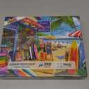 Beach Shop Puzzles for Adults 1000 Pieces Summer Surf Shack Puzzle for Adults Jigsaw Puzzles 1000 Pieces with Letters on Back Hard Impossible Difficult challenging Family Puzzle (27.5"x19.6")