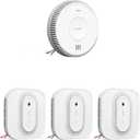X-Sense Hardwired Combination Smoke and Carbon Monoxide Detector XP04 (Pack of 1) and Hardwired Combination Detector with Voice Location XP02-AR (Pack of 3)