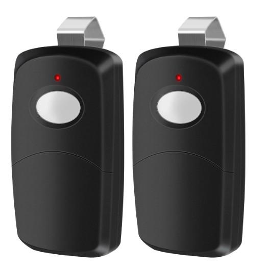 2 Replacement for Multicode Linear 3089 Garage Gate Door Opener Remote Transmitter,308911,MCS308911,10 dip Switch 300mhz,Black