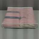 100% Blackout Curtains for Bedroom, Double Layer Pink Curtains, Black Out Curtain 63 inch Long with Sheer Overlay for Living Room, Room Darkening Window Drapes with Grommet, 52" W x 63" L