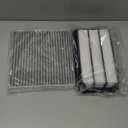 Engine & Cabin Air Filter Kit for CRV (2017-2022) 1.5L Gas, Civic (2016-2021) 1.5L Gas, (NOT for Hybrid /2.0L) Replaces 17220-5AA-A00, 80292-TF0-G01