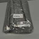 Deconovo Blackout Curtains for Bedroom & Living Room, Thermal Insulated, Room Darkening Drapes, Geometric, Grommet Top, 2 Panels, Light Grey, 52W x 84L Inch, Circle Wave