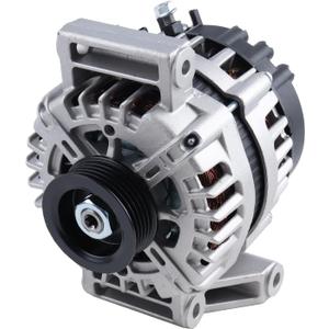 Alternator Compatible with 2008-2011 Chevy HHR 2.2L 2.4L 12V 130A 5-Groove Pulley Clockwise 15923218