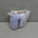 Sunzel Flare Leggings, Crossover Yoga Pants with Tummy Control, High Waisted and Wide Leg, No Front Seam Light Blue Medium 34" Inseam