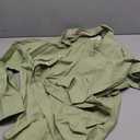 Alimens & Gentle Mens Solid Oxford Shirt Long Sleeve Dress Shirt Work Casual Button Down Shirts with Pocket (Green, XL)