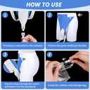 2026 Upgraded Urine Collection Bag, Reusable Condom Catheters with 1000ml & 2000ml Bags, Portable & Comfortable Wearable Urinary Drainage System (Young Men's Version)