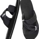 KuaiLu Womens Sandals Black Size 8.5