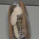 Litfun Women's Fuzzy Memory Foam Slippers Fluffy Winter House Shoes Indoor and Outdoor (6, Light Brown)