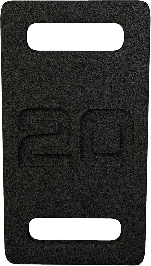 Fitvids Cast Iron Plate, Weighted Plate for Swings, Squat, Strength Training, Fitness Workout, and Home Exercises, Multiple Sizes