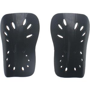 2 PCS Soccer Shin Guards Black Football Gear Shin Pads Breathable Protective EVA Cushion for Adult Football Games
