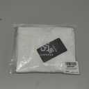 SUUKSESS Women Sexy Mesh Sheer Crop Tank Tops Sleeveless Ruched Going Out Tops (Medium, Snow White)