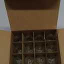 E12 60 Watt Incandescent Candle Light Bulbs, Chandelier Light Bulbs for Ceiling Fan, Vanity, Outdoor - Warm White 2500K, 500 Lumen Dimmable B10 Clear Candelabra Base Bulbs (12 Pack)