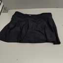 Yonique Women's Swim Skirt Mid Waist Swim Bottoms Elastic Waist Swimsuit Bottoms (Black, XL)