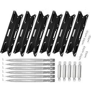 Grill Parts for Kenmore 6 Burner Gas Grill 146.23681310, 146.47223610, 146.23766310, Heat Plate & Burner Kit for Kenmore Grill Replacement Parts, Parts for Kenmore 6 Burner Grill 146.23681310