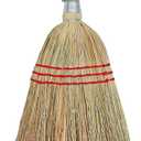 Outdoor Corn Broom, Household Indoor and Outdoor Broom Suitable for Sweeping Gravel, Fallen Leaves and Sand on Yard, Garage, Lawn, Stone Path and Concrete Floor (Total Length 59")