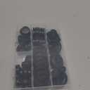 mankk 53Pcs Rubber Grommet Kit,6 Size (5/8" 13/16" 7/8" 1" 1-3/16" 1-1/2") Drill Hole Round Double Sided Rubber Hole Plug with Retractable Box Knife for Protecting Cable Wire M-119