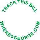 Where's George Round Rubber Stamp (Green)
