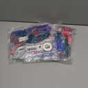 6 x Pink Blue Purple Balloons, 12 Inchs Blue Pink Metallic Silver Cartoon Theme Balloons for Kids Birthday Hawaii Tropical Party Supplies Video Gaming Baby Shower Party Decorations