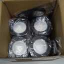 RGBW Low Voltage Landscape Lights, 16 Color Changing Outdoor In-Ground Lights IP67 Waterproof 12V-24V Landscape Spotlightst for Garden Yard Pathway Christmas(8 Pack)