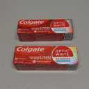Colgate Optic White Advanced Hydrogen Peroxide Toothpaste, Teeth Whitening Toothpaste Pack, Enamel-Safe Formula, Helps Remove Tea, Coffee, and Wine Stains, Sparkling White, 2 Pack, 3.2 oz