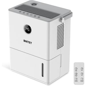 2-in-1 Dehumidifier and Humidifier Combo, 68 oz Tank with Auto Shutoff, Smart Humidity Control, 30-Second Rapid Dehumidification, 12H Timer, 7-Color LED Light for Home Use