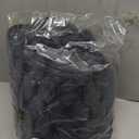 Aucrovee Soft Plush Faux Fur Couch Cover, Fluffy Non Slip Sectional Sofa Covers for 3 Cushion Couch, Furniture Protector Sofa Slipcover(1 PCS 36"x82" Black)