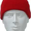 SHEVERCH Classic Acrylic Beanie for Men Women Plain Knit Cuffed Winter Warm Hat Unisex (Purple)