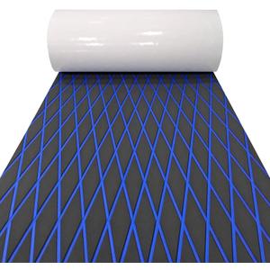 Boat Flooring Eva Foam Decking Marine Non-Slip Self-Adhesive Flooring for Motorboat Fishing Boat RV Yacht Kayak Swimming Pool 110.2''/102.3''/94.5''/86.6''/59''/X37.4''