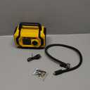 Tire Inflator Portable Air Compressor, 6X Fast 150PSI Air Pump for Car Tires, Cordless Car Motorcycle Balls Bike Pump, Tire Inflator Pressure Gauge, 12V Auto Shut-off Tire Pump, LED DisplayLight