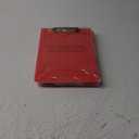 Trade Quest Plastic Clipboard Opaque Color Letter Size Low Profile Clip (Pack of 6) (Red)