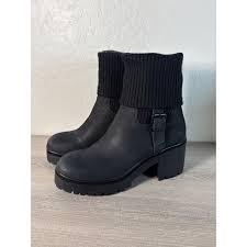 Soda Rhoda Fashion Boots Black Size 6.5