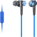 Sony MDRXB55AP Wired Extra Bass Earbud Headphones/Headset with Mic for Phone Call, Blue