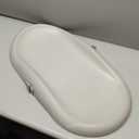 Mallify Wipe-Clean Changing Pad, Waterproof & Wipeable, Soft & Non-Slip Diaper Adjustable Safety Belt, Changing Pad for Dresser, Changing Table