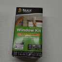 Duck MAX Strength Window Insulation Kit, Winter Window Seal Kit Fits up to 5 Windows, Heavy Duty Shrink Film Cuts to Size, Window Tape Included,62 in. x 210 in., Clear (Pack of 1)