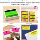 Avery Printable Address Labels with Sure Feed, 1" x 2-5/8", Neon Green, Laser & Inkjet Compatible, 750 Blank Labels Total, Great for Branding, Mailing, Organizing, and More (5971)