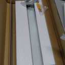 Bathroom Shelve, 4-3/4" x 18" - 3/8 Inch Thick Floating Shelve with 2 Free Chrome Brackets and Screws For Bathroom and Kitchen by Fab Glass and Mirror (Clear)