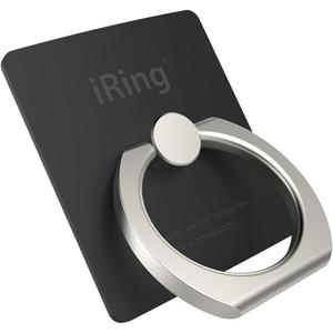 iRing Original, Made in Korea, Phone Ring Holder, Cell Phone Grip Stand, Compatible with iPhone, Galaxy, and Other Smartphones.(Matt Black)