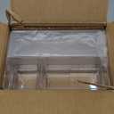 STORi SimpleSort Drawer Organizer Bins 6 pc Set, Multi-size, Bathroom Organizers and Storage, Makeup Organizer, Desk Organizer, Vanity Organizer, Clear Organizing Containers, Made in USA