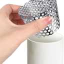 PVC Vent Termination Cap, 3.51" Furnace & Roof Vent Cover Stainless Steel, Conical PVC Fittings, for 2.98" to 3.51" Inner Diameter Vent Pipe, Air Intake, Air Exhaust and Water Drains Pipe