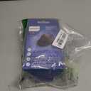 Philips Ergonomic Mouse - Vertical Mouse with 800/1200/1600 Adjustable DPI, 6 Silent Buttons Design for S/M Hands, Auto Power Saving, Light Weight, 2.4GHz Wireless Mouse for Laptop, Desktop, PC-Black