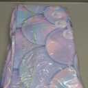 Newwiee 4 Pcs Beach Towels for Kids Bulk Microfiber Bath Towel for Girls Boys Quick Dry Pool Travel Swimming Bath Shower 28"x 59"(Purple,Mermaid Tail)