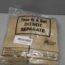 AmazingSpark 300 Pcs Kraft Bags with Window 4" x 6" Clear Front Pouches Resealable Zipper Food Brown Stand up Bags Bulk Bakery Coffee, Bean, Snack Storage Packaging Pouch for Home or Small Business