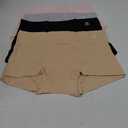 MEIYATING Boy Shorts Underwear for Women High Waisted Cotton Panties Stretch Briefs 4 Pack (X-Large)