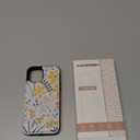 HAOPINSH for iPhone 12/12 Pro Wallet Case with Card Holder, Floral Flower Pattern Back Flip Folio PU Leather Kickstand Card Slots Case for Women Girls, Double Magnetic Clasp Shockproof Cover 6.1"