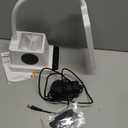 cozoo Desk Lamp, LED Desk Lamps for Home Office with 15W Wireless Charger/ Organizer, Desk Lamp for College Dorm Eye-Caring Study Light, Gooseneck Table Lamp with Pen Holders/ Storage, 12 Lighting Modes