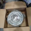 DAVCO 1-1/2" ID x 25 ft PVC Reinforced Tubing With Spiral Steel Wire, High Pressure Flexible Vinyl Hose Heavy Duty Clear Suction Tube,Non-Toxic, Vacuum Dust Collection Pipe