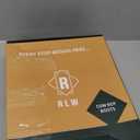 RLW Kids Cowboy Boots for Boys Girls Western Square Toe Youth Cowgirl Boots for Toddler Little Kid 4