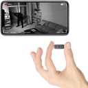 HCTOBFF Mini WiFi Hidden Spy Camera, Smallest Cameras HD1080P for Home Security,Surveillance Small Nanny Cam with Phone App, Motion Detection and Night Vision